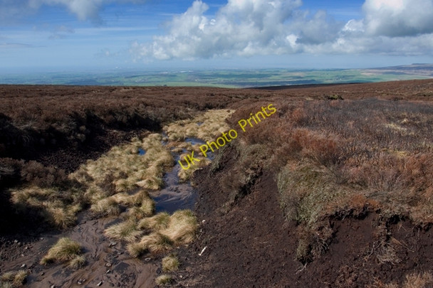 Photo 6"x4" One of many clough's on Greave Clough Head White Moss\/SD5750 c2011