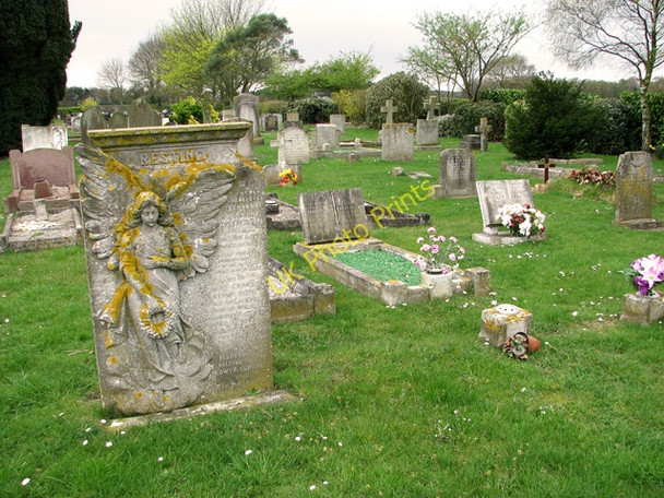 Photo 6"x4" Holt cemetery (Cley Road) Holt\/TG0838 c2011 P2