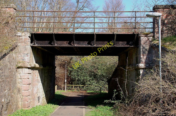 Photo 6"x4" Footpath under the Waverley Line, Newstead Melrose\/NT5434 c2011