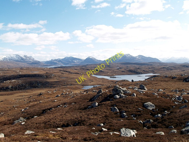 Photo 6"x4" Loch Mhic'ille Riabhaich from Carn Bad na h-Achlaise Tournaig c2008