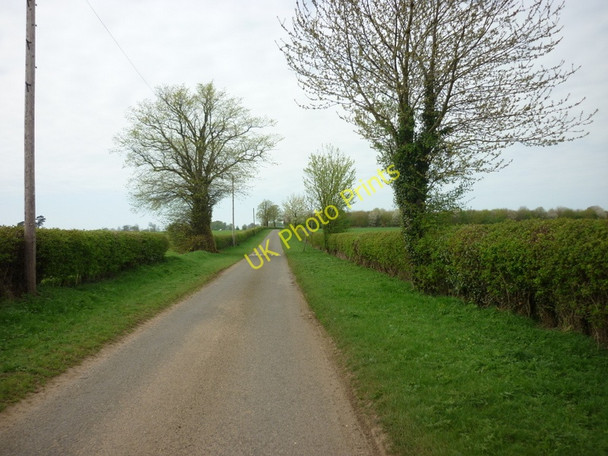 Photo 6"x4" Saxby Cliff Road towards the A15 East Firsby c2011