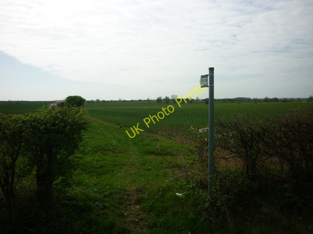 Photo 6"x4" A bridleway off Willingham Road Fillingham c2011