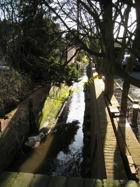 Photo 6"x4" Spring Brook west of Poolhead Lane B94 Gilbert's Green c2011