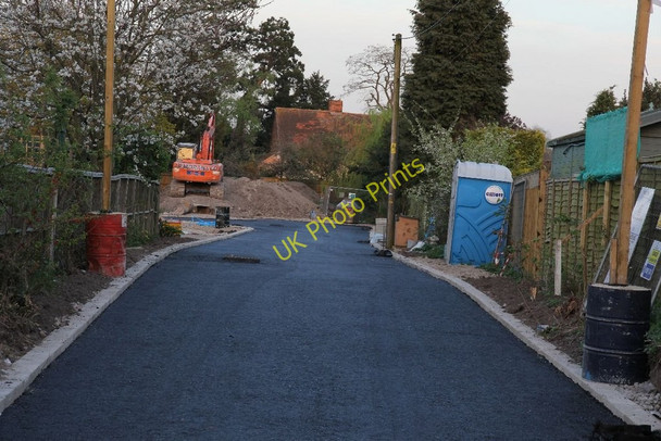 Photo 6"x4" Further up the site Cholsey c2011