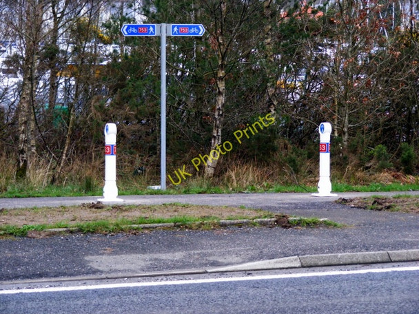 Photo 6"x4" National Cycle Route at Inverkip Inverkip c2011