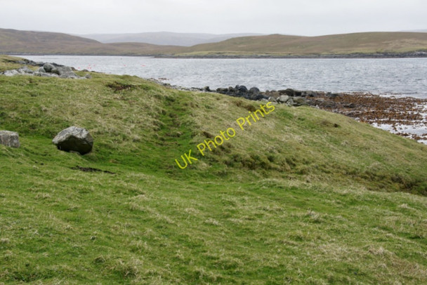 Photo 6"x4" Coastline on the west side of Lunna Ness Lunna c2011 P1