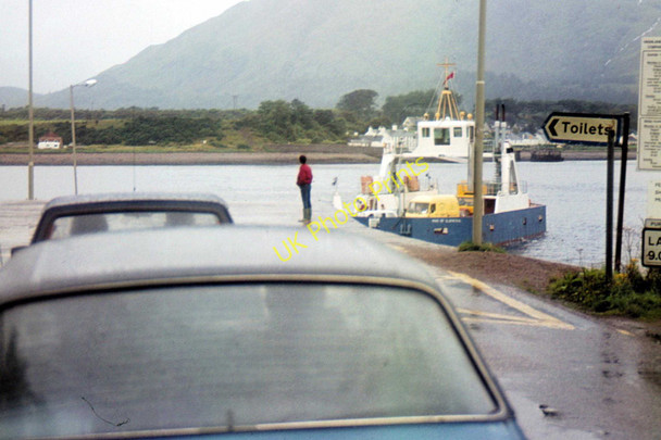Photo 6"x4" Corran Ferry - 1985 Inchree c1985