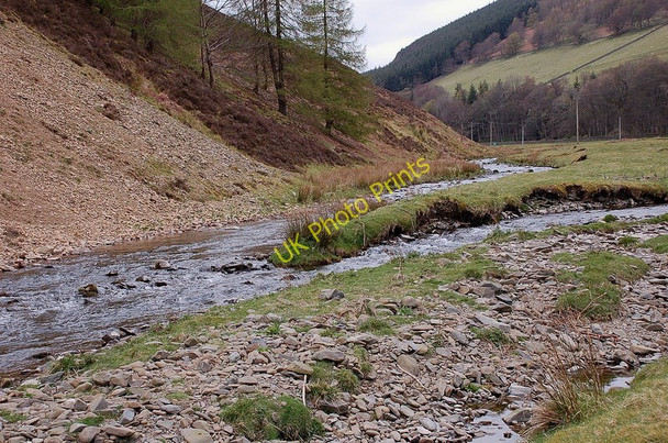 Photo 6"x4" Glentress Water meets the Leithen Water Williamslee c2011