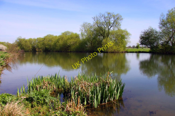 Photo 6"x4" The River Thames by Dorchester Burcot\/SU5695 c2011