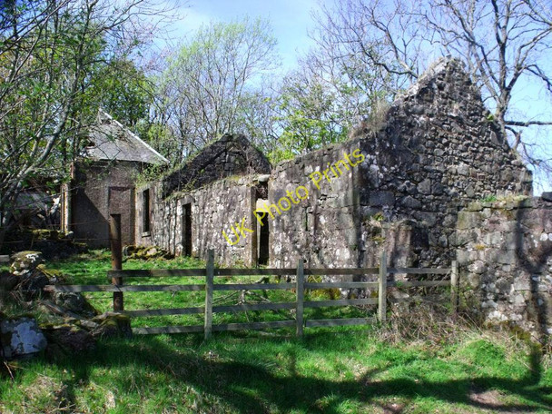 Photo 6"x4" Hall Quarter ruins 2 Craigend\/NS7887 c2011