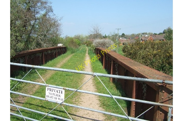 Photo 6"x4" Former railway bridge over River Otter Tipton St John c2011