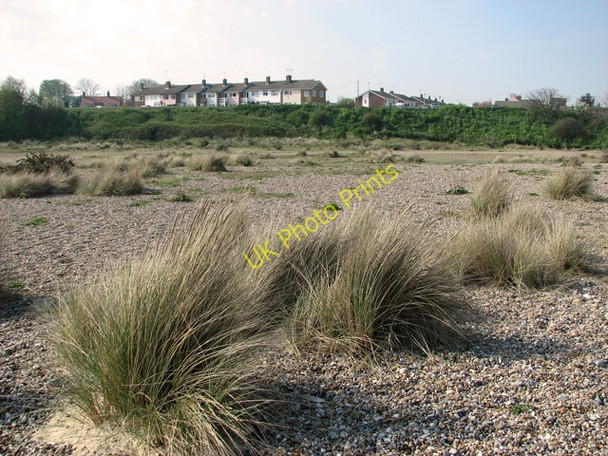 Photo 6"x4" Cottages above the beach in Pakefield Lowestoft c2011 P1