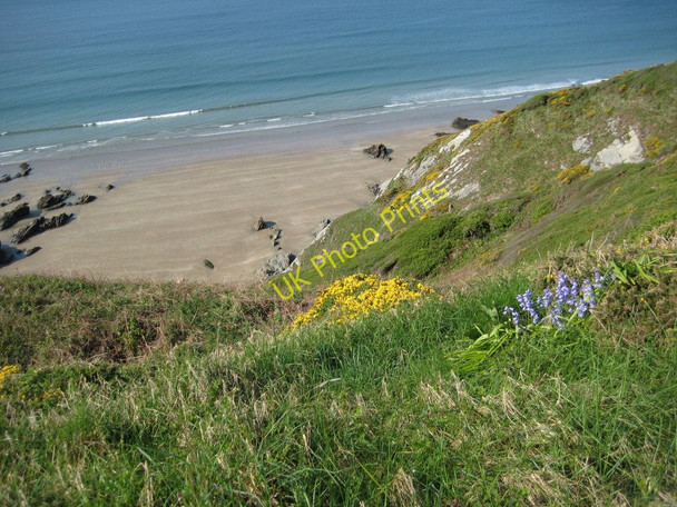 Photo 6"x4" Above Sharrow Cliff Freathy c2011