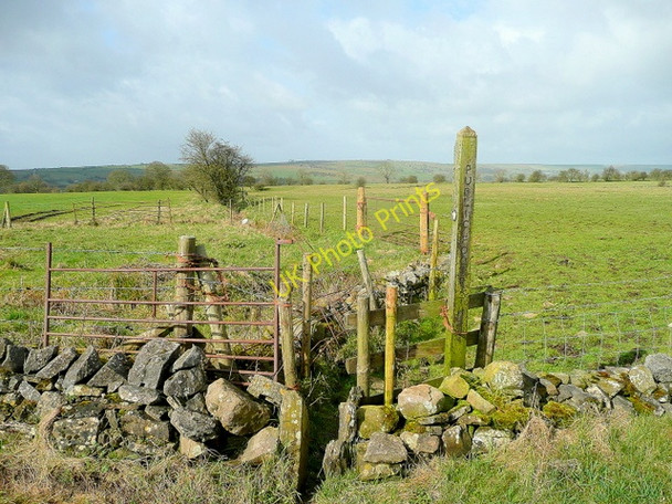 Photo 6"x4" Footpath to Ford Grindon\/SK0854 c2011