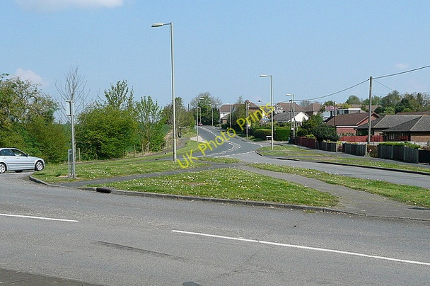 Photo 6"x4" Roman Road at Worting Worting c2011
