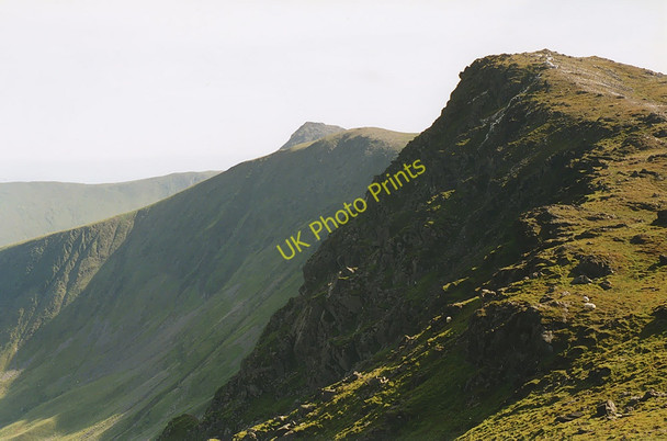 Photo 6"x4" The east face of Aran Benllyn Talardd\/SH8926 c1996