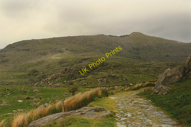 Photo 6"x4" The track to Bwlch Cwm Llan Rhyd-Ddu\/SH5652 c1996