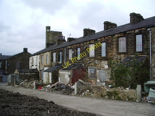 Photo 6"x4" Awaiting demolition, Burnley Wood area of Burnley Burnley c2008