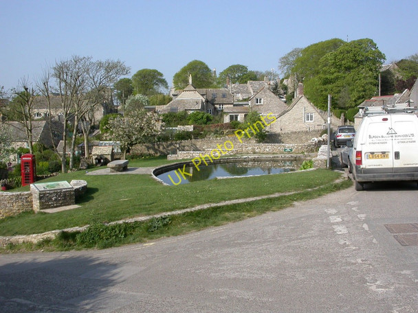 Photo 6"x4" Worth Matravers, village pond Worth Matravers c2011