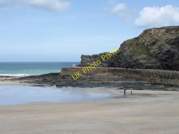 Photo 6"x4" The beach at Portreath Portreath c2011
