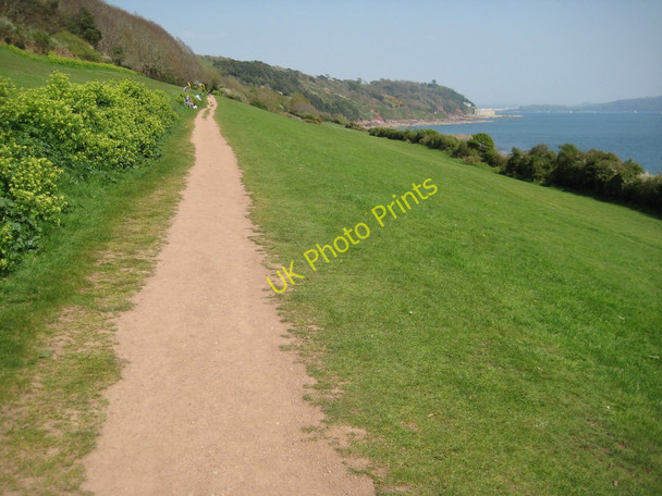 Photo 6"x4" Path to Edgcumbe Park Cawsand c2011