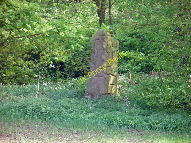 Photo 6"x4" Monument near Horse Carr bridge Berry Moor c2011