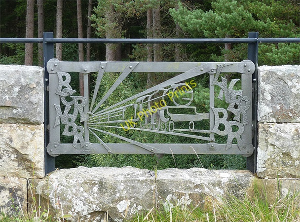 Photo 6"x4" Detail of Kielder Viaduct near Kielder Butteryhaugh c2010