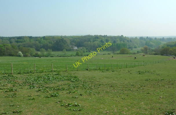 Photo 6"x4" Paddocks near Gothersley, Staffordshire Prestwood\/SO8686 c2011