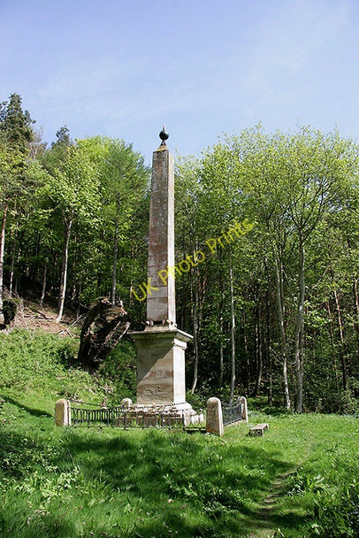 Photo 6"x4" A memorial on The Hirsel Estate Coldstream\/NT8439 c2011