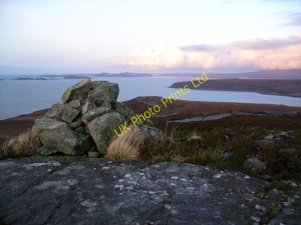 Photo 6"x4" Cairn, Carn Dearg an Droma Badluarach c2006
