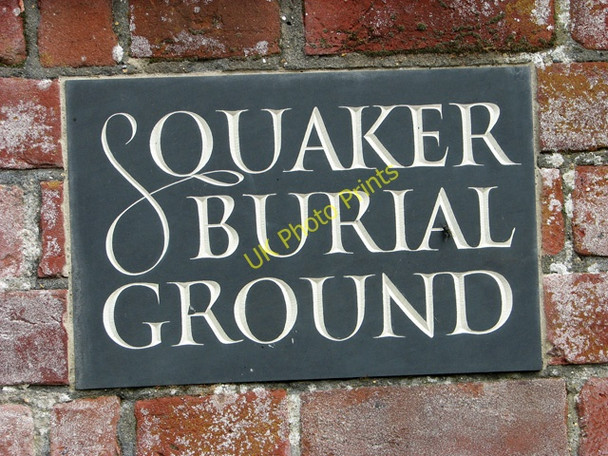 Photo 6"x4" The Gildencroft Quaker Cemetery, Norwich Norwich c2011 P1