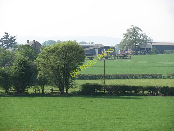Photo 6"x4" Farmland, The Riddle Bicton\/SO4663 c2011