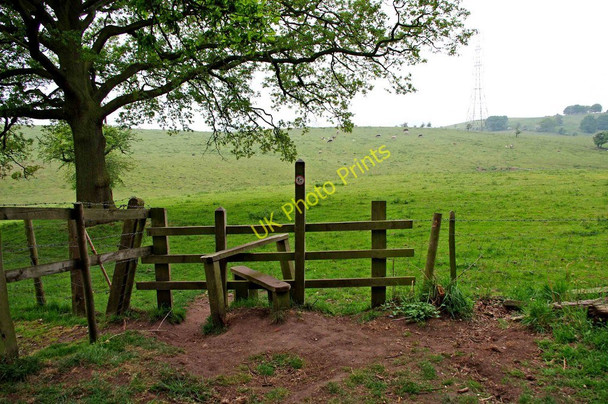 Photo 6"x4" Stile at southwest corner of Bunkers Hill Wood near Whittington Stourbridge c2011