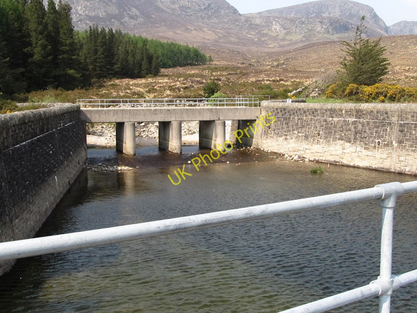 Photo 6"x4" Weir on the Annalong River Annalong c2011