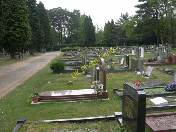 Photo 6"x4" Broadstone Cemetery Broadstone\/SZ0095 c2011