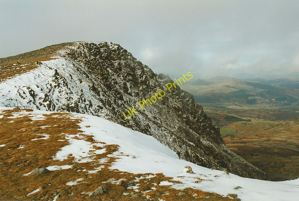 Photo 6"x4" Cyfrwy in February Dol-ffanog c1997