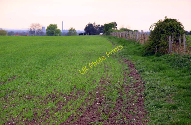 Photo 6"x4" Footpath to Newington Great Holcombe c2011