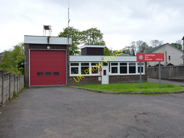 Photo 6"x4" Millport Fire Station Millport c2011
