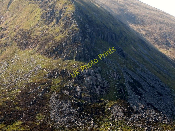 Photo 6"x4" The truncated end of the Eagle Rock arete Newcastle\/J3732 c2011