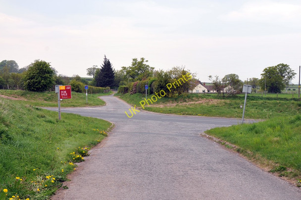 Photo 6"x4" Road junction near Newbiggin Hall Brisco c2011