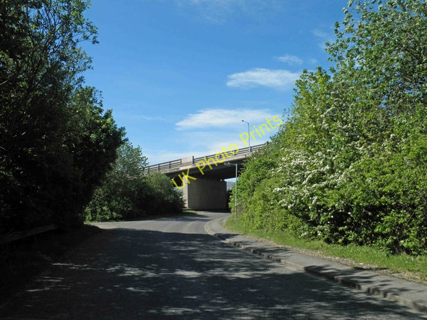Photo 6"x4" The A470 crosses Pabo Lane Bryn-rhys c2011