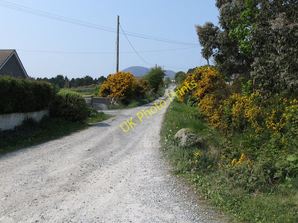 Photo 6"x4" The Rourke's Park Track Annalong c2011