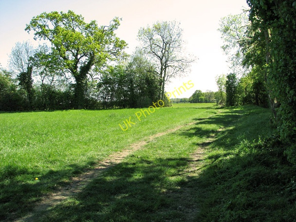 Photo 6"x4" To Foxhole on Boudica's Way Foxhole\/TM2197 c2011