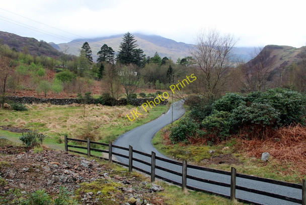 Photo 6"x4" Roadway near Sygun Copper Mine, Beddgelert, Gwynedd Beddgelert c2011