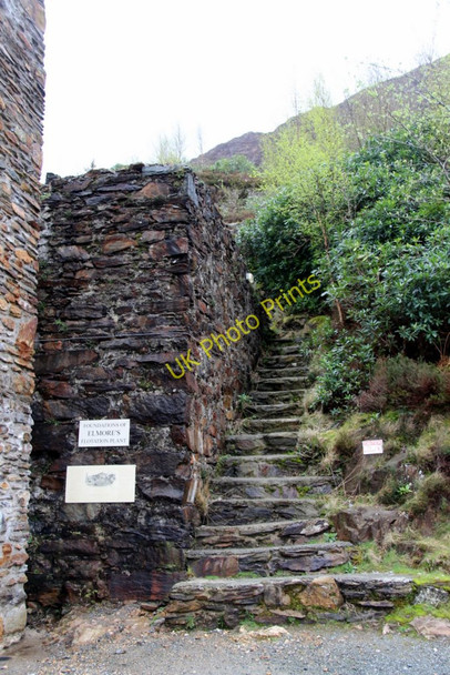 Photo 6"x4" Old Stairway, Sygun Copper Mine, Beddgelert, Gwynedd Beddgelert c2011