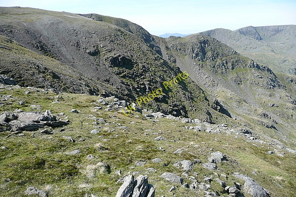 Photo 6"x4" Northern crags of Fairfield Town Head\/NY3309 c2011