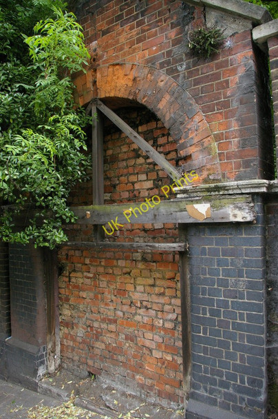 Photo 6"x4" Penge West station: disused entrance, Up side Penge c2011