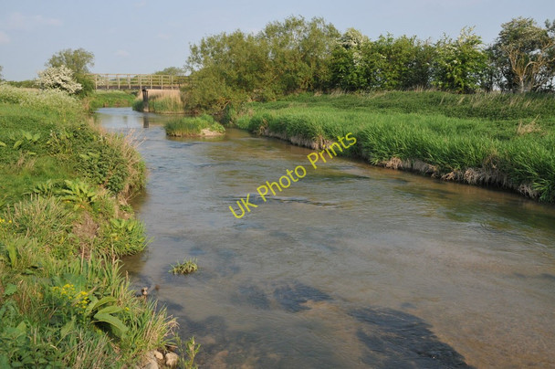 Photo 6"x4" River Thames near Water Eaton House Calcutt\/SU1193 c2011
