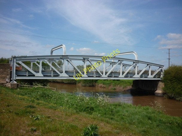 Photo 6"x4" New Bridge on the A614 over the Dutch River East Cowick c2011