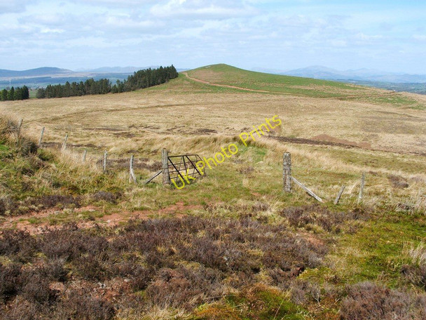 Photo 6"x4" Gate on moorland track Craighat c2011